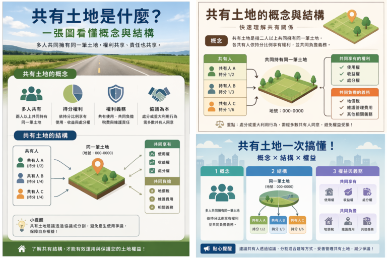 共有土地買賣完整指南｜流程、風險及分割方式一次看懂